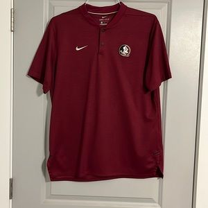MENS FSU DRIFIT COLLARED SHIRT